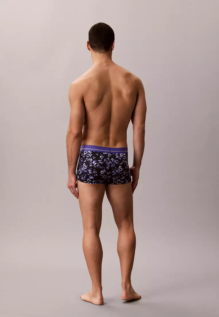 Icon Microfiber Metallic Low Rise Trunks - Calvin Klein Underwear