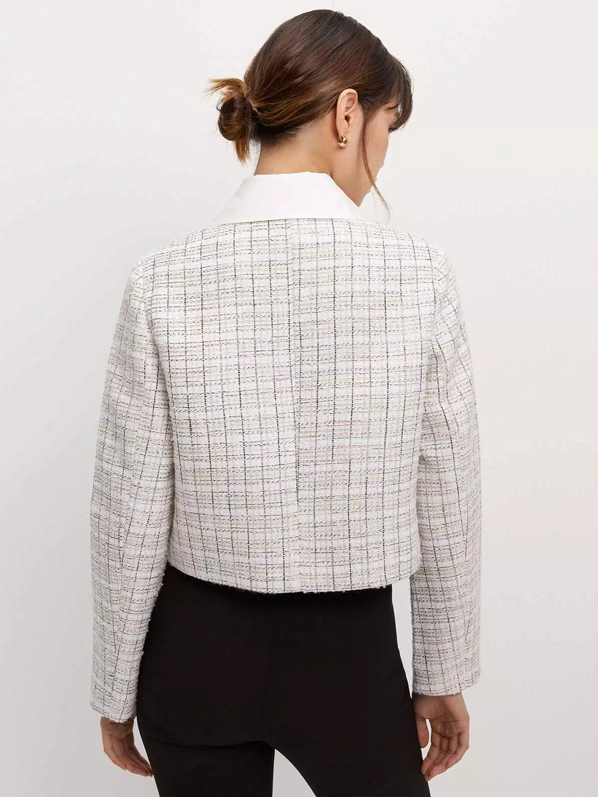 Tweed Jacket - White