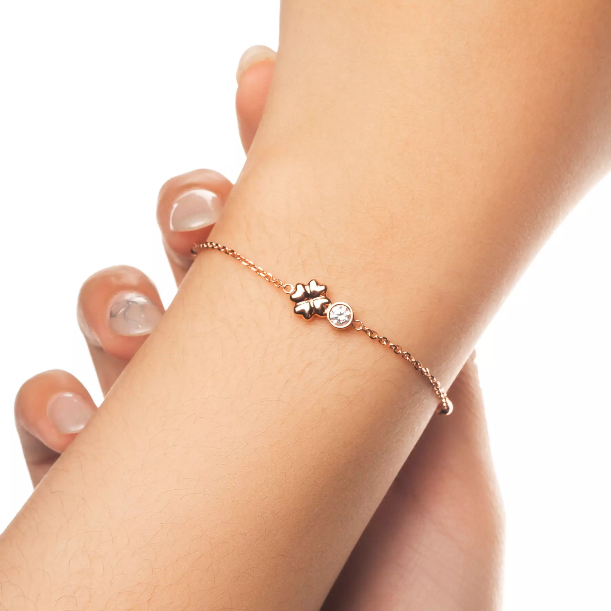 Gelang Serut Emas 7k - Cleya Gold Bracelet - Bubbly Collection - Juene Jewelry