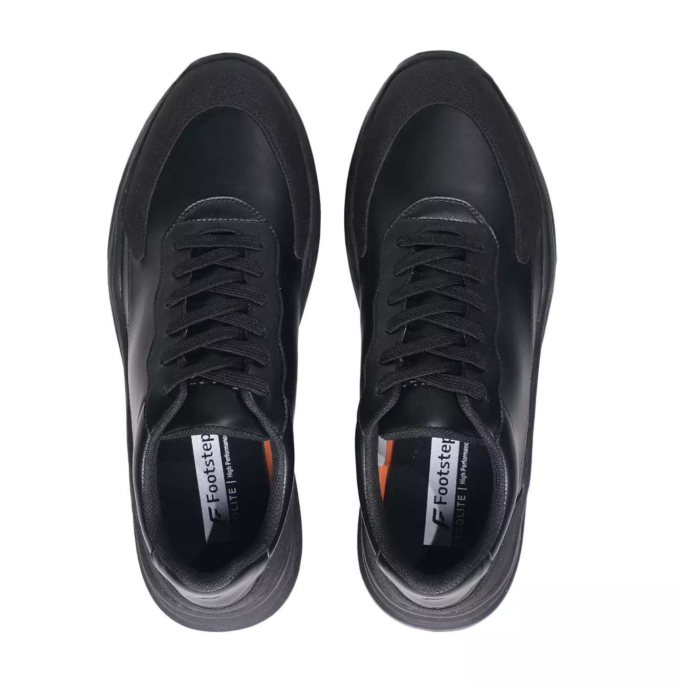 Footstep Footwear Sepatu Pria Casual Perwira Pandu - Black Original Shoes