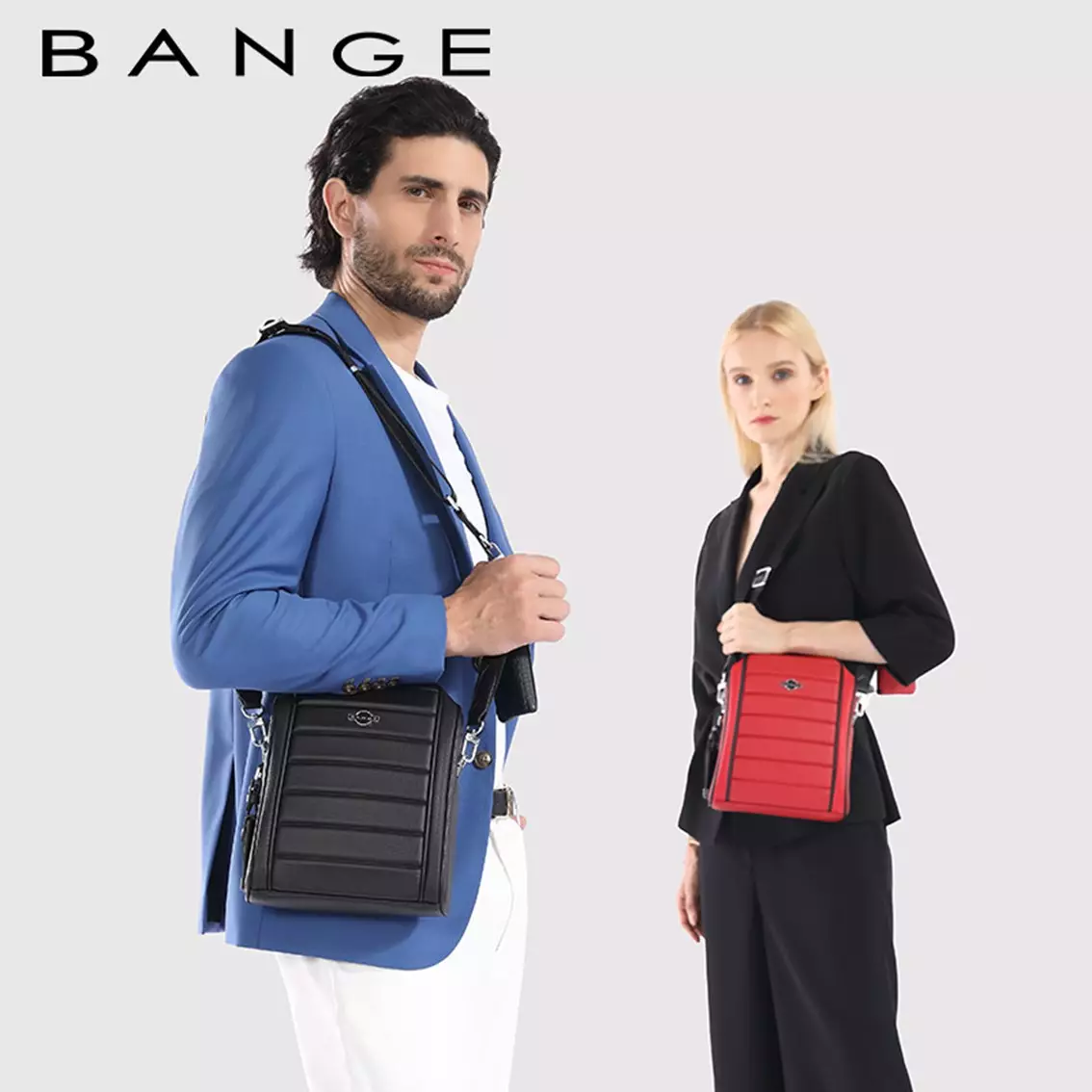BANGE YD252 Tas Selempang Pria SlingBag Shoulder Chest Bag Pria-Merah