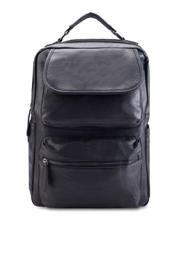 Utilitarian Fauxesprit香港門市 Leather Backpack, 包, 包