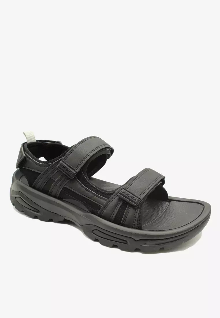 Dr Cardin Faux Leather Cum Fabric Men Chunky Sport Sandal  D-HOL-7951