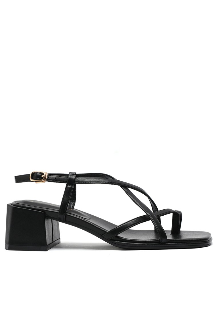 5CM Strap Mid Heel Toe Sandal 645-1