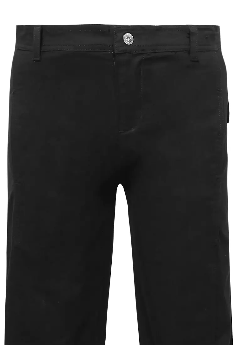 Pito Dito Girl Garmall Celana Panjang Katun Anak Hitam - Size 4