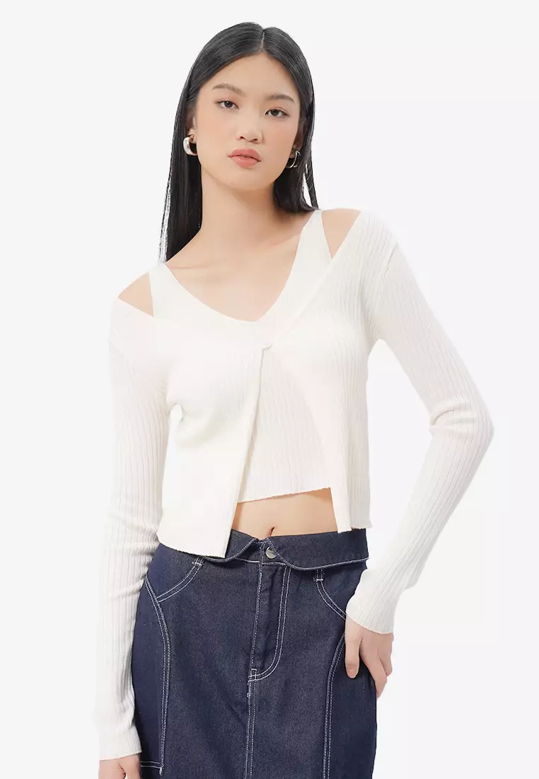 Double Layered Long Sleeve Top