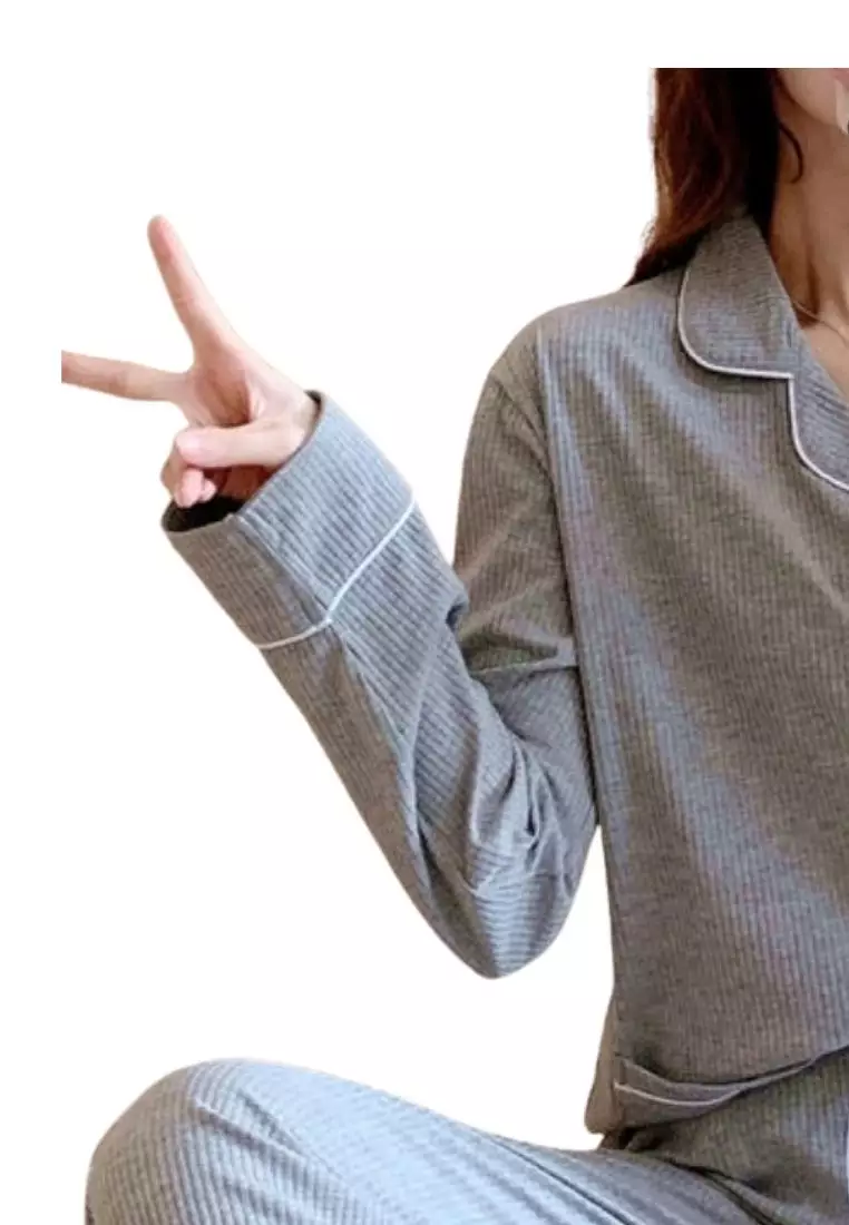 Rabiya Grey Sleepwear