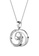 Her Jewellery silver OD Pendant (White Gold) - Made with premium grade crystals from Austria 32A21AC40840A1GS_2
