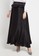 BellyBee black Rose Ruffle Skirt E6A89AAFCCC217GS_1