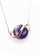 Majade Jewelry purple and gold Amethyst Saturn Necklace In 14k Yellow Gold AAD69ACCAC8361GS_2