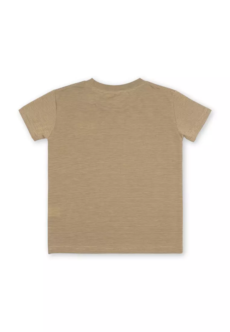 Boys Oversize T-Shirt with Embroidery Details