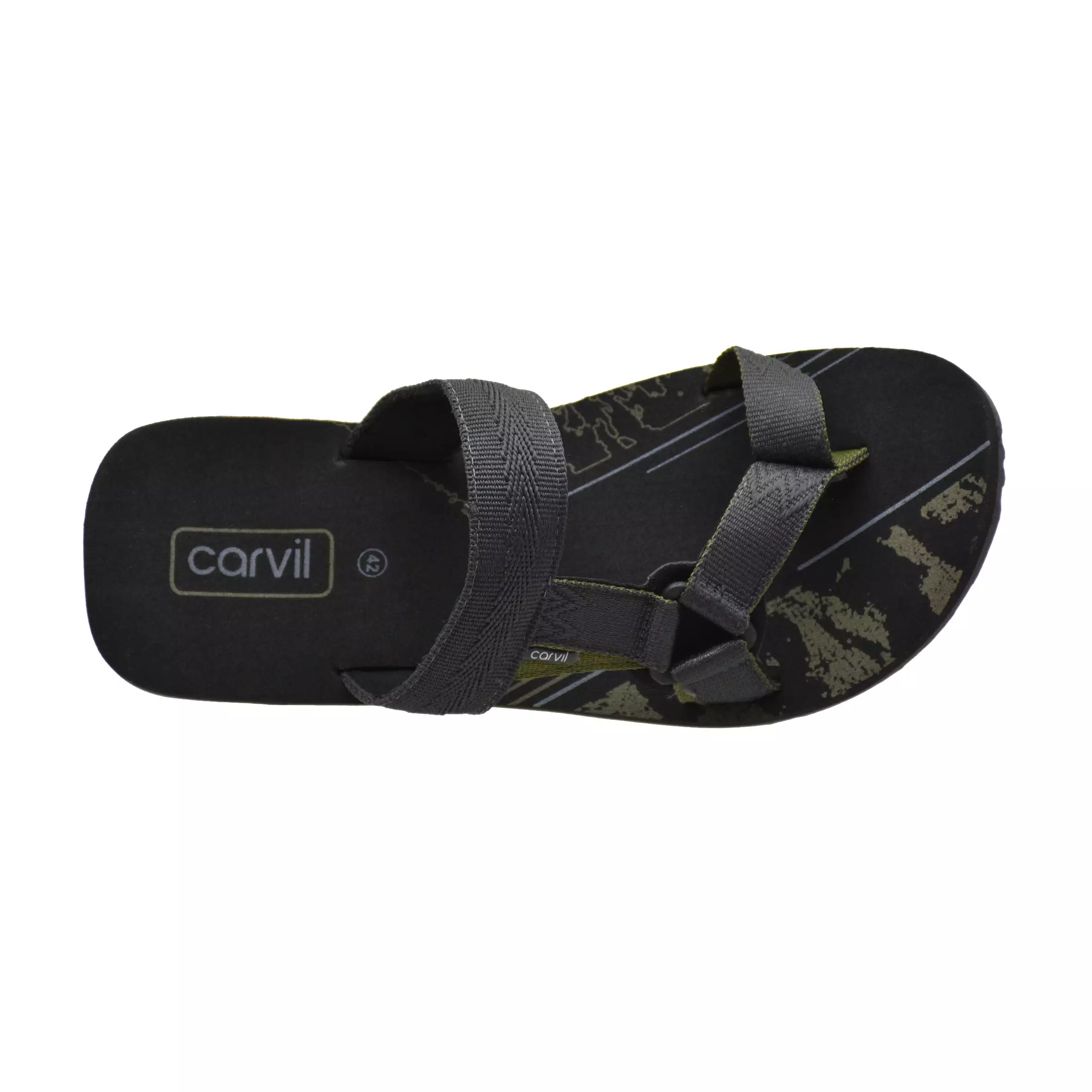 Carvil Sandal Pria Spextra-S23 M Dark Grey/Olive