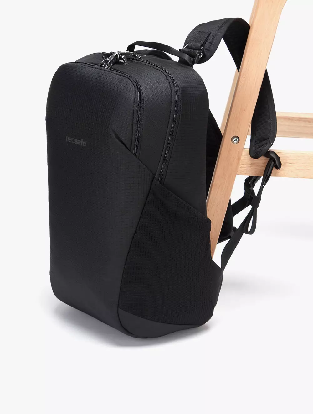 Pacsafe Vibe 20L Anti-Theft Backpack Jet Black - Jet Black