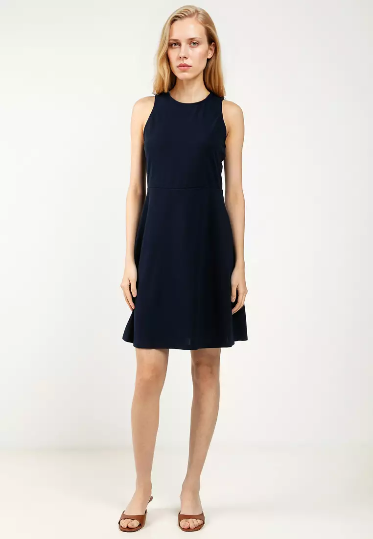 Sleeveless Short Dress Jersey