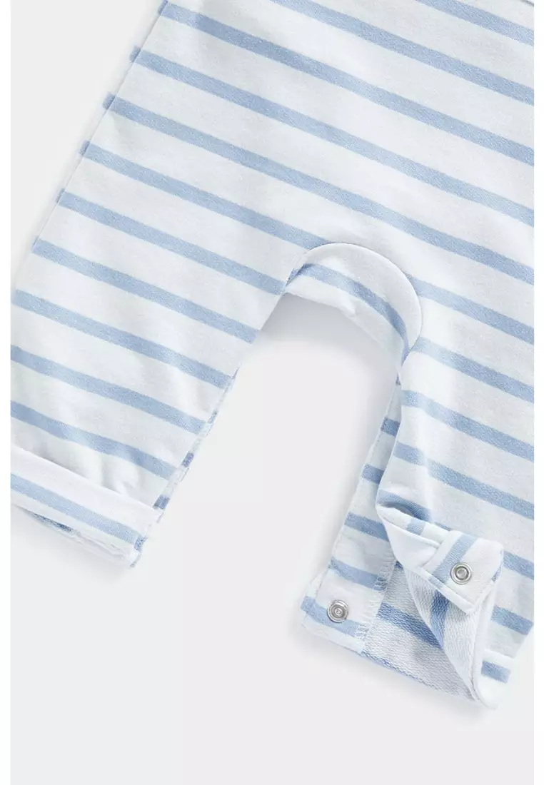 My First Blue Dungarees and Bodysuit Set