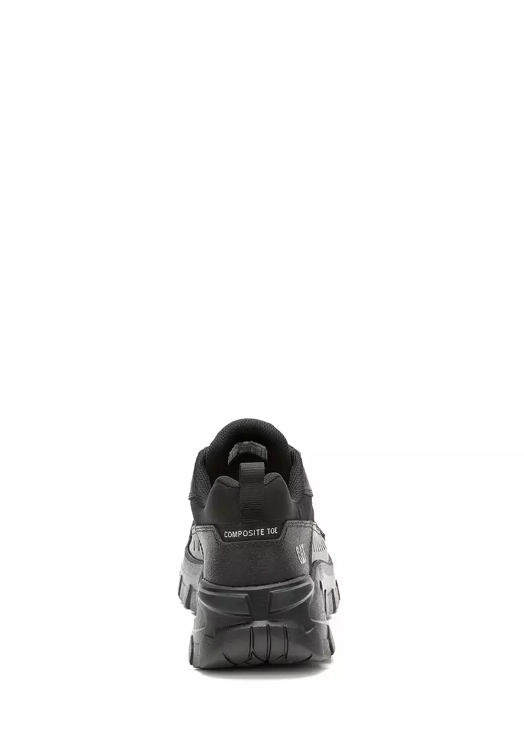 Men's Invader Sport Lo Composite Toe Sneakers - Black (P91770) | Safety Shoes