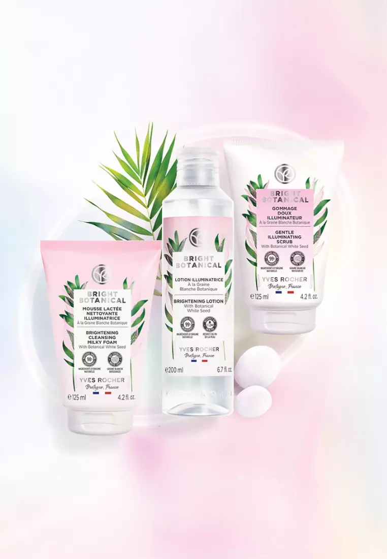 Brightening Milky Foam Cleanser with Botanical White Seed- 125ml for Brighter Skin