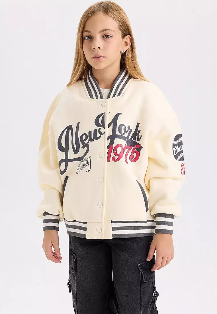 Long Sleeves Bomber Jacket