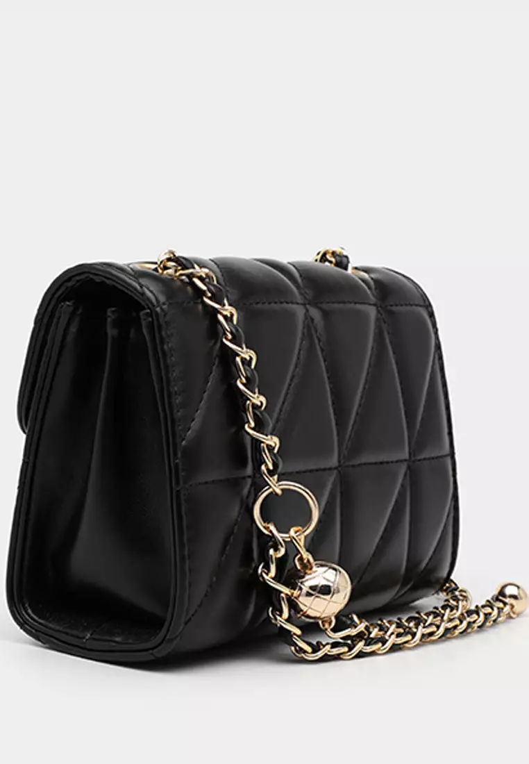 鏈條單肩迷你斜挎小手袋