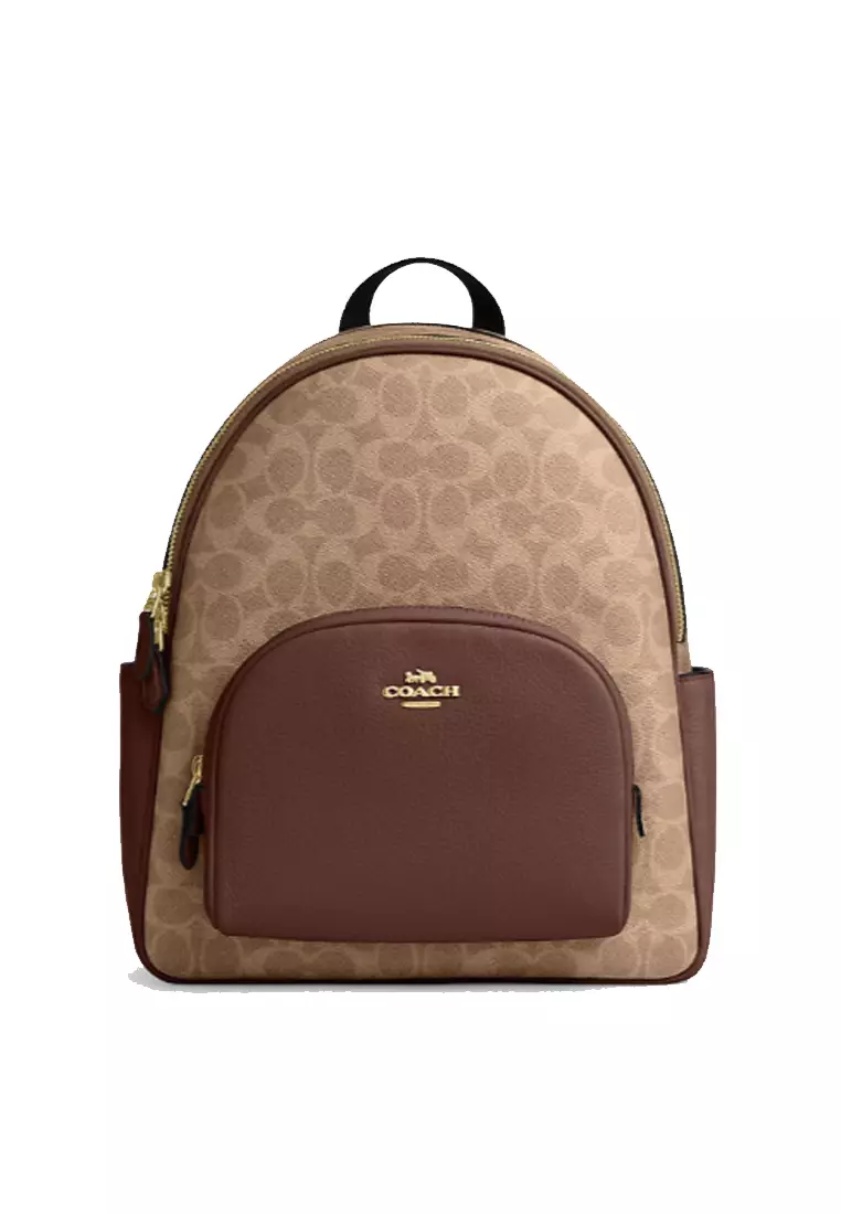 Buy Coach Court Backpack In Signature Canvas CZ176 2026 Online