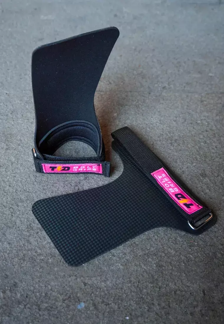 TB003 Crossfit Gymnastic Grip Pull Up - Td Bolt Grips - Pink