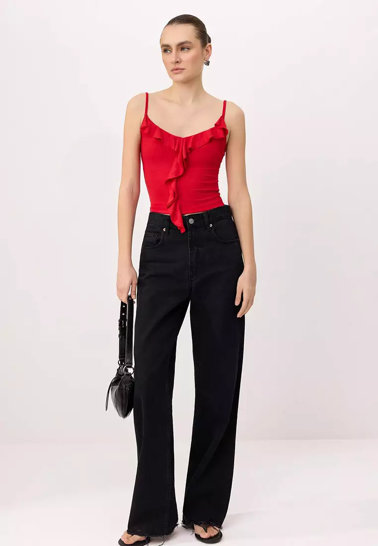 Ruffle Blouse