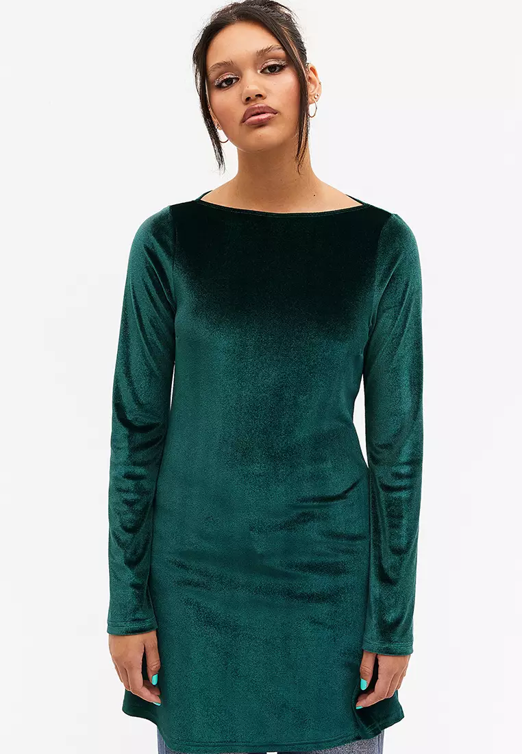 Buy velvet dresses online outlet