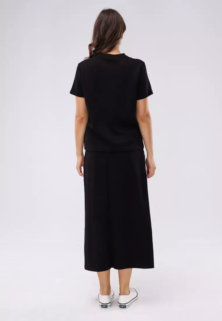 Ladies 2 In 1 Terno Blouse & Skirt