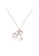 Millenne silver MILLENNE Millennia 2000 Key to my Heart Cubic Zirconia Rose Gold Necklace with 925 Sterling Silver E5E7AACE4F9AE3GS_1