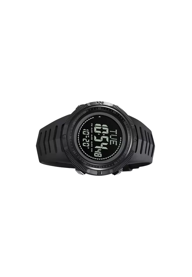 Jam Tangan Digital Pria Sporty Black ORIGINAL