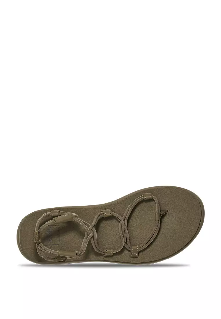 Buy Teva Women's Voya Infinity Sandals Burnt Olive (1019622-BTOL