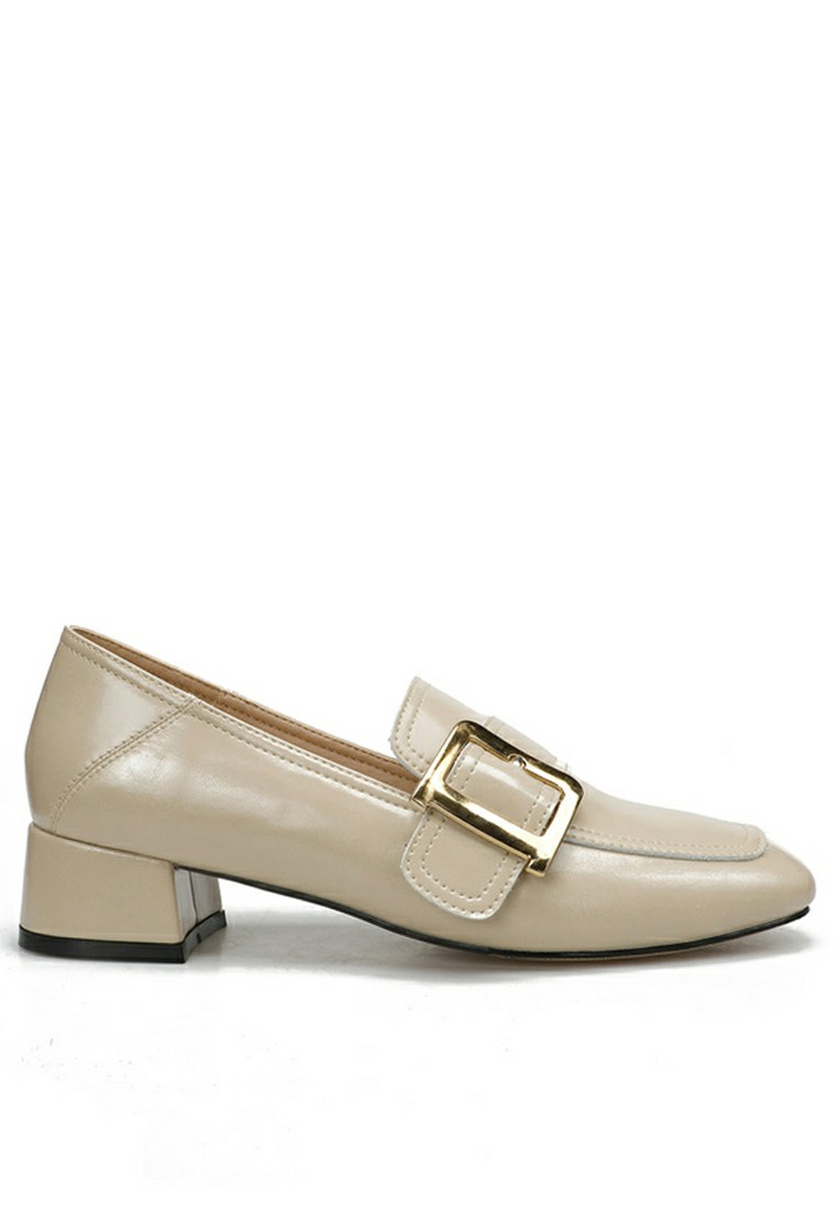 3CM Belt Buckle Leather Loafer TE2088-6