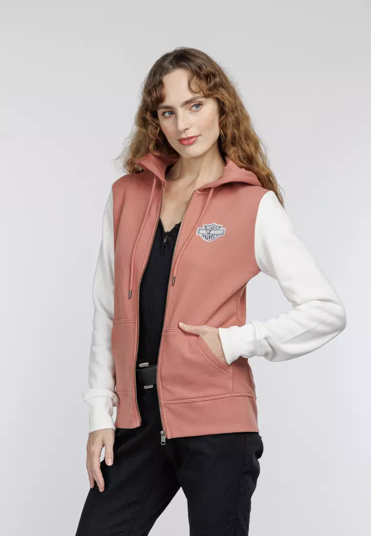 Racer pink shop hoodie