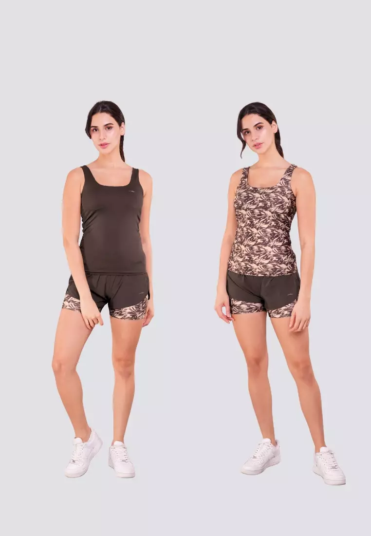 Ember Energy Tank Top with Bra Pads Activewear for Women