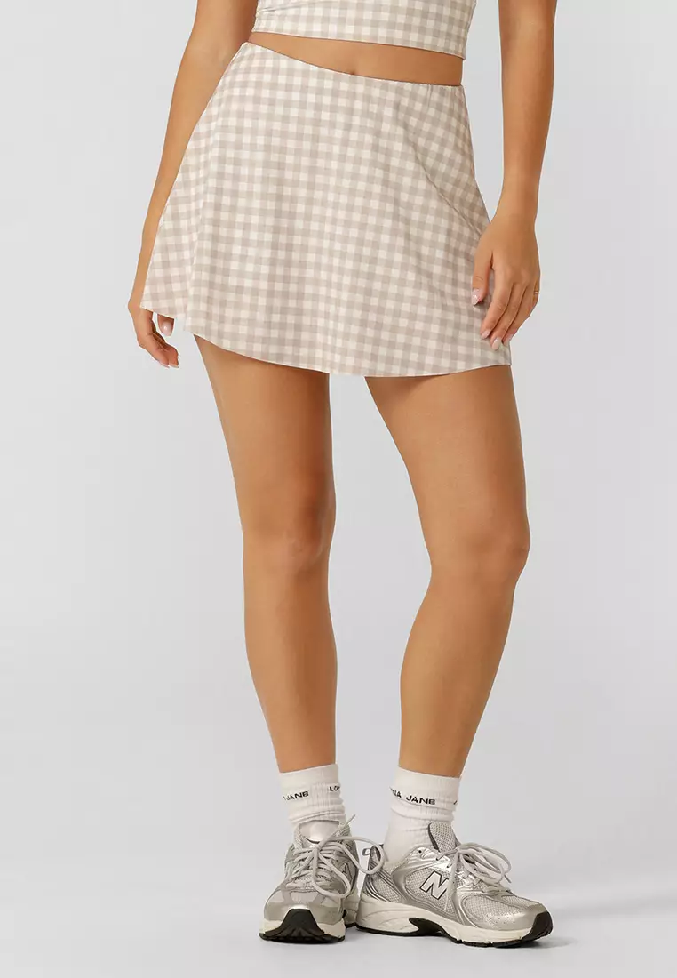 Zalora checkered skirt on sale