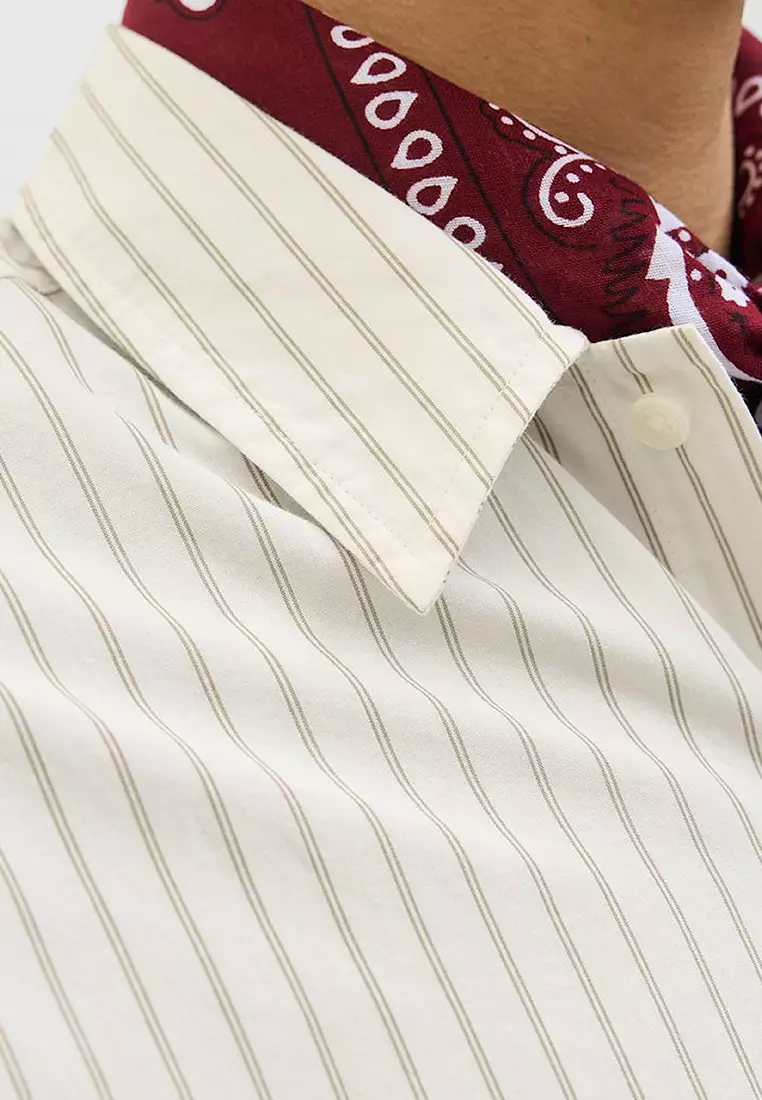 Short Sleeves Poplin Shirt