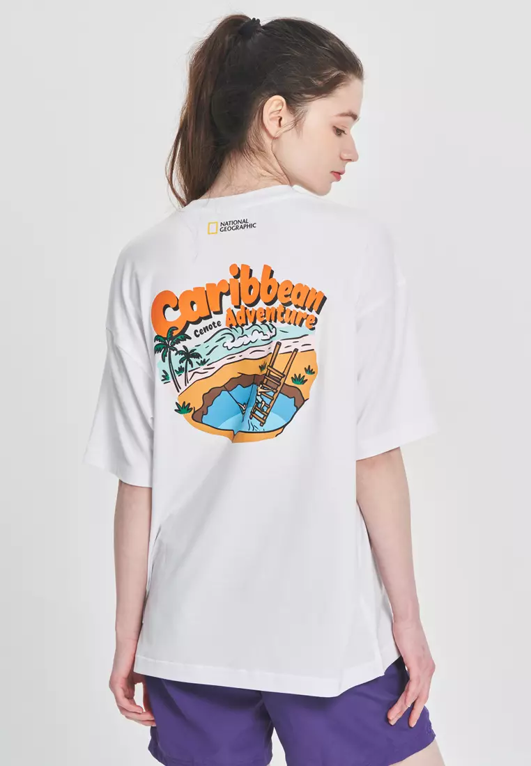 National Geographic Unisex Graphic DrySil Short Sleeve Tee 1