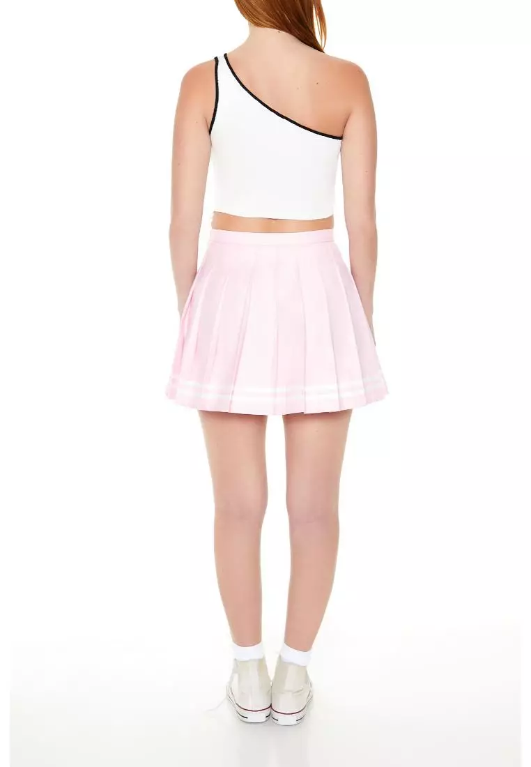 Striped mini skirt forever 21 clearance