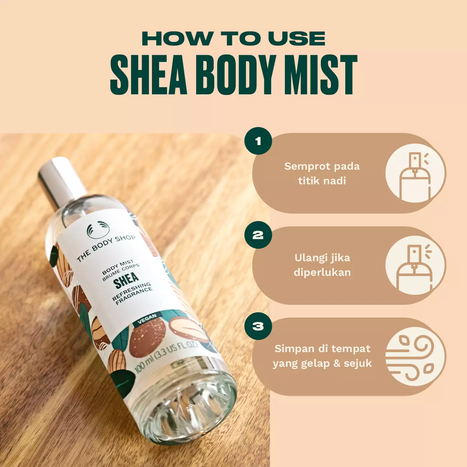 Shea Body Mist 100ml