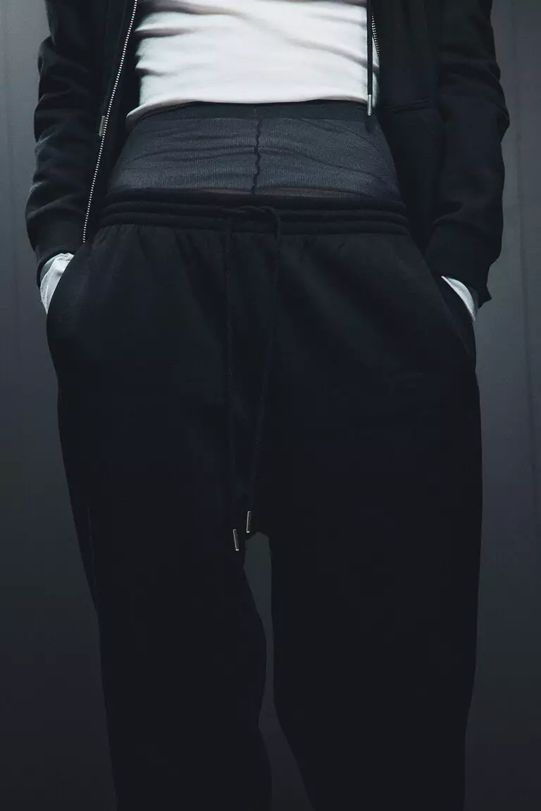 Cotton-blend sweatpants