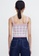 URBAN REVIVO pink Houndstooth Knit Crop Top BD189AAC88E8C6GS_2