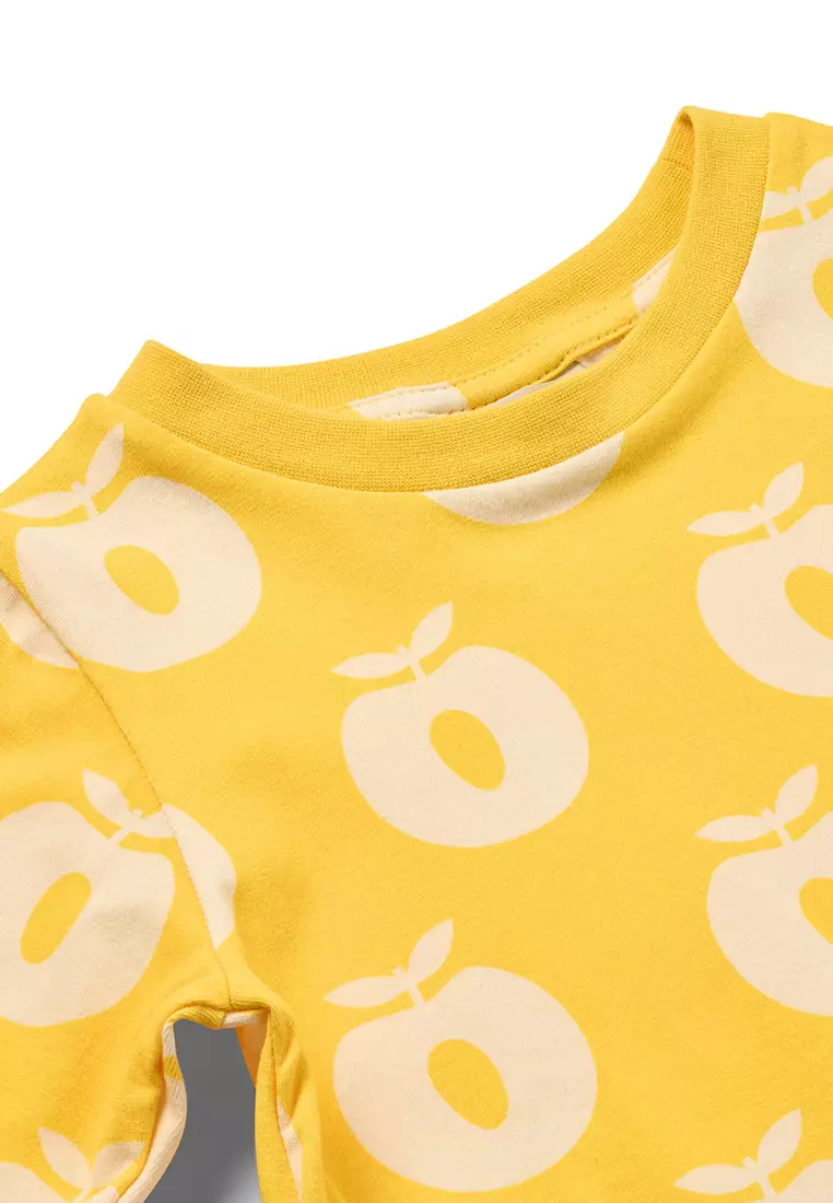 Elstar long-sleeved top with apples