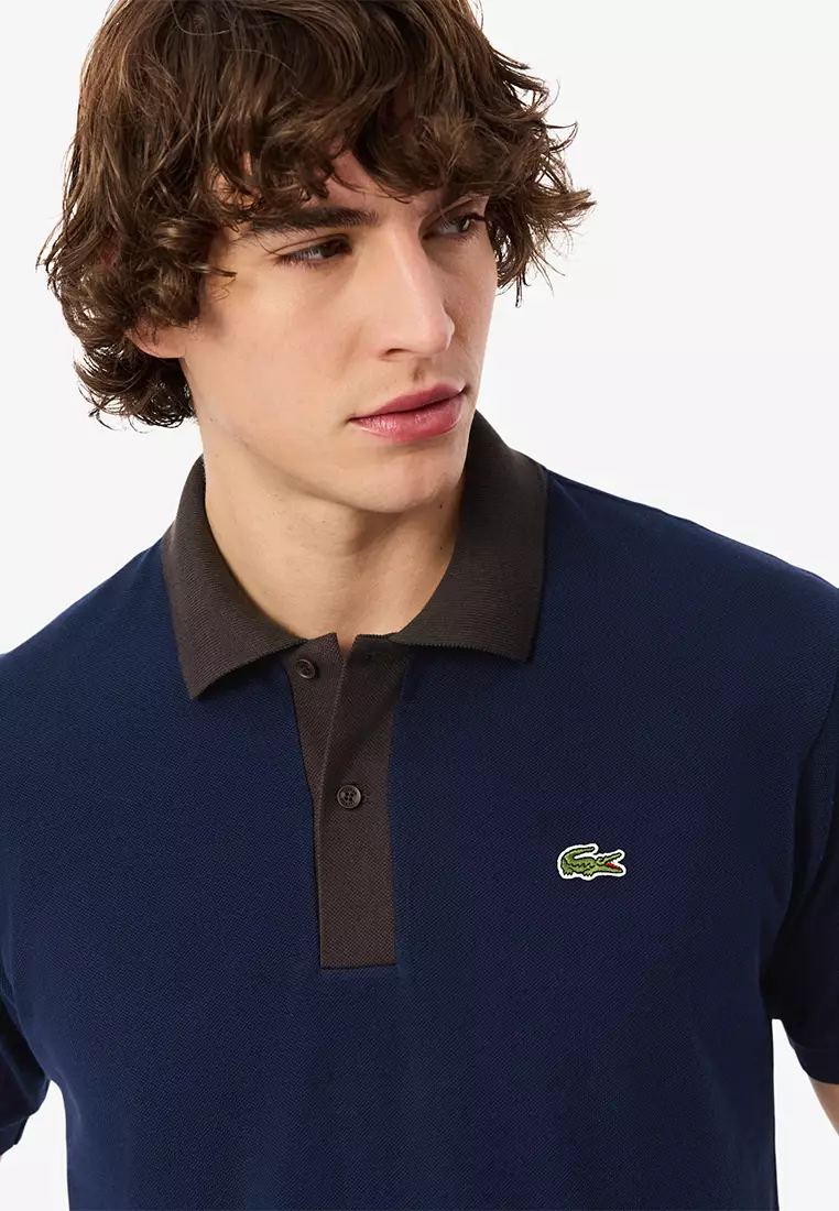 Classic Fit Contrast Collar L.12.12 Polo Shirt