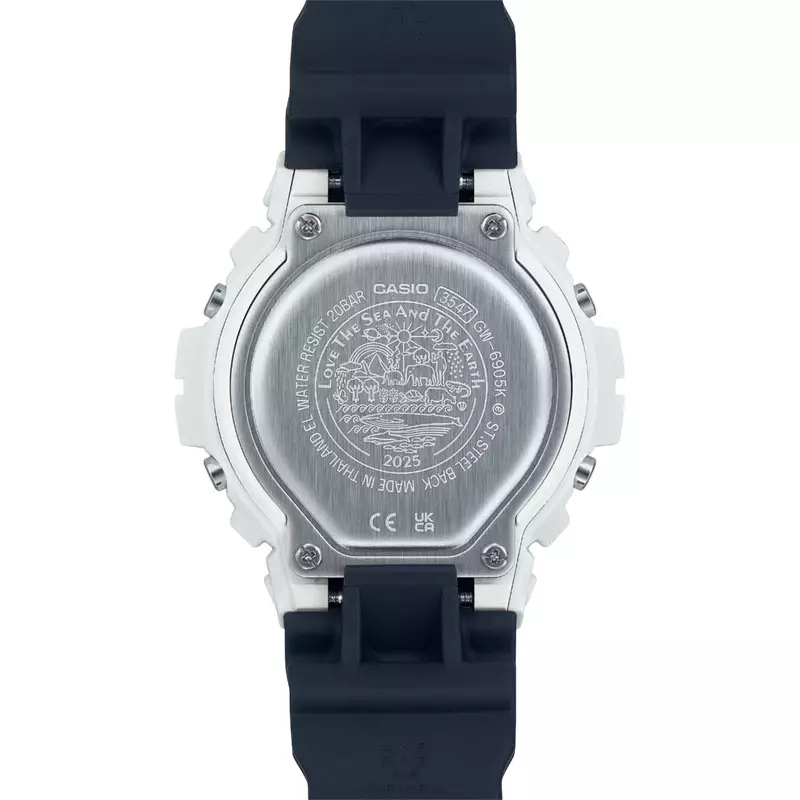 Jam Tangan Pria Casio G-Shock X I.C.E.R.C. GW-6905K-7AJR Blue Resin Band Love The Sea and The Earth 2025 (JDM)