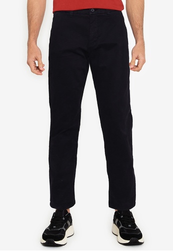Only & Sons black Pete Life Slim Twill Chinos DBF0FAA6842981GS_1