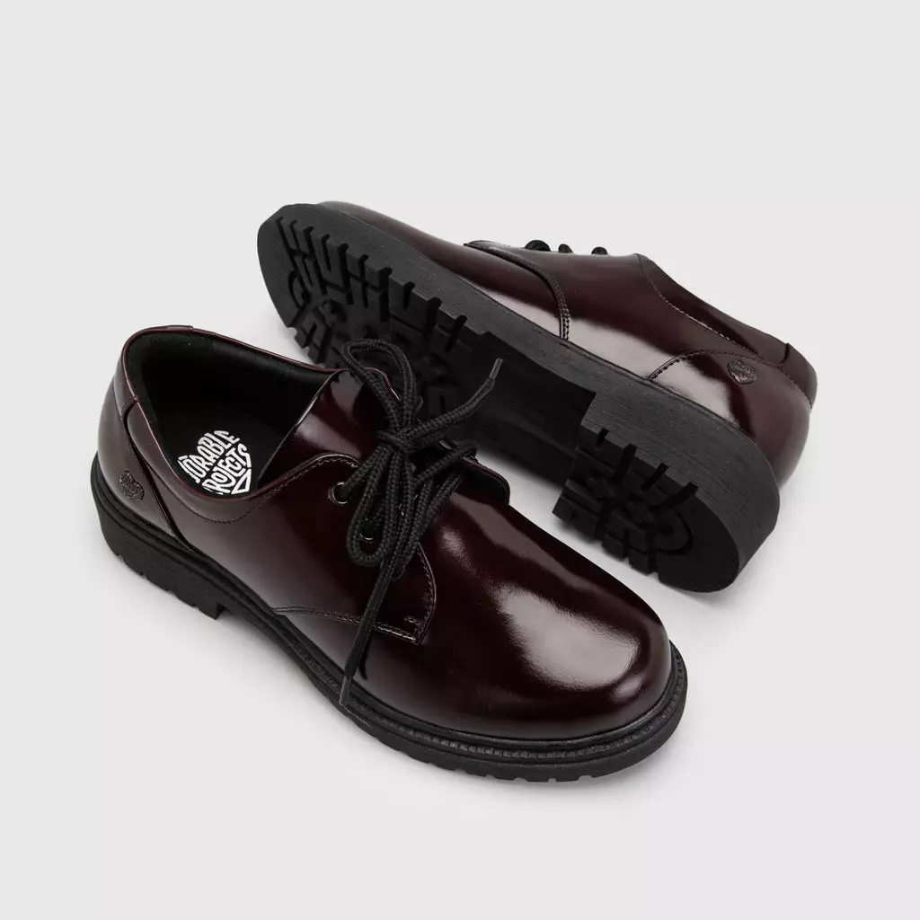 Jual Adorableprojects Vailey Oxford Brushed Off Genuine Leather Maroon ...
