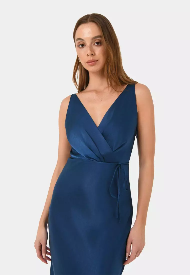 Cherish Tie-Waist Midi Dress