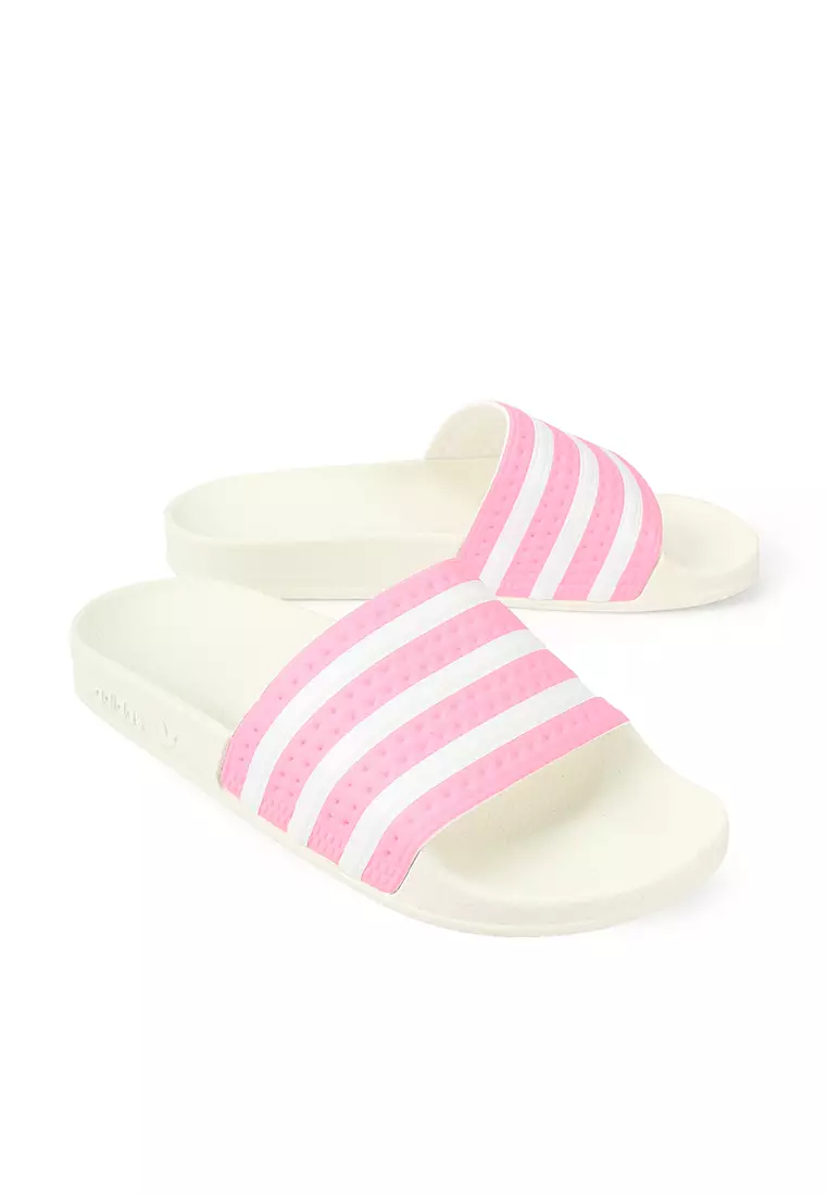 Adidas baby pink slides 2025