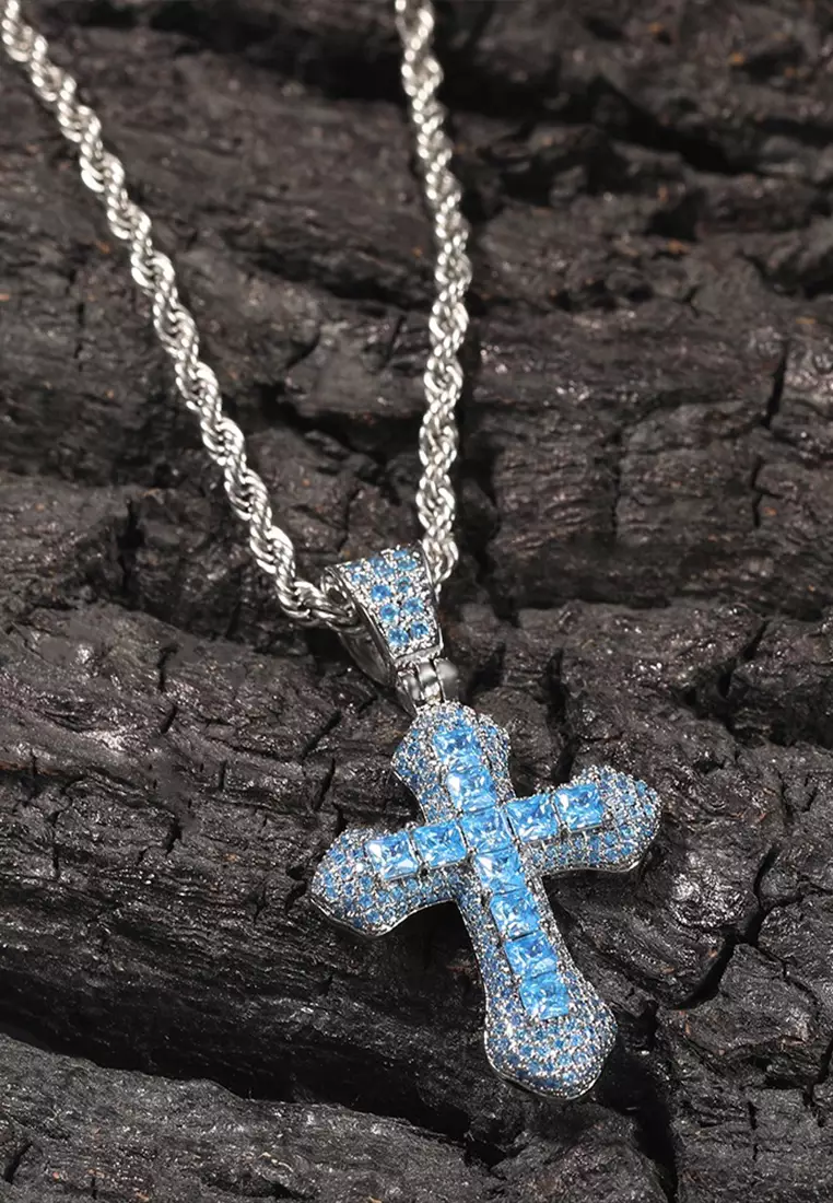 日本未入荷 Copping Zone - Cross Pearl Necklace Cross real pearl necklace – A$APMODE