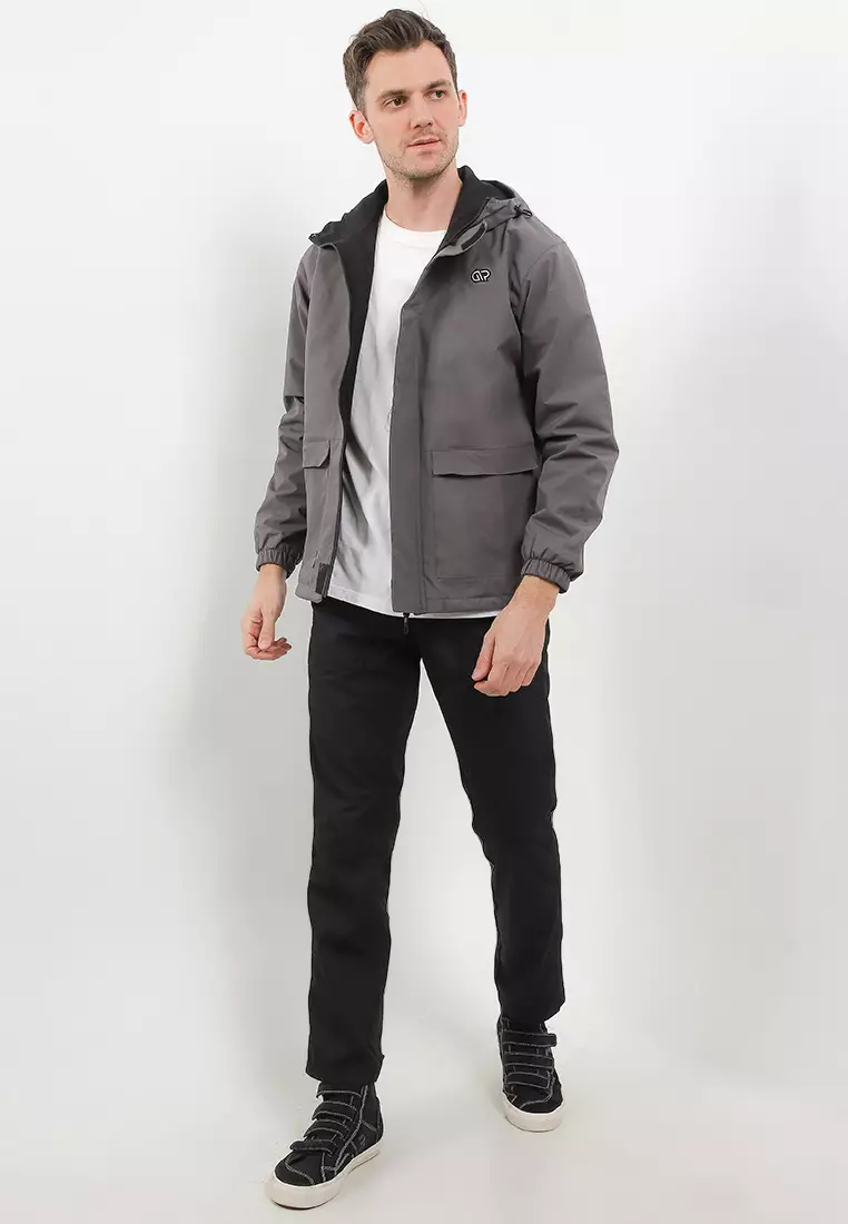 GRAHANGGRA Jaket Waterproof Rodion - Grey